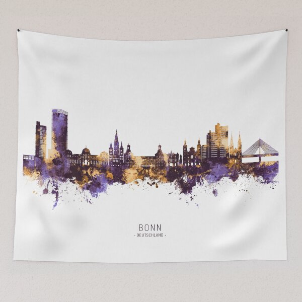 Item preview, Bonn Germany Skyline designed and sold by ArtPrints.