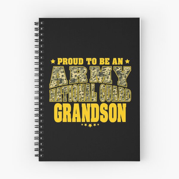 Item preview, Proud To Be An Army National Guard Grandson Military Camo Pullover Hoodie designed and sold by CadellShop.