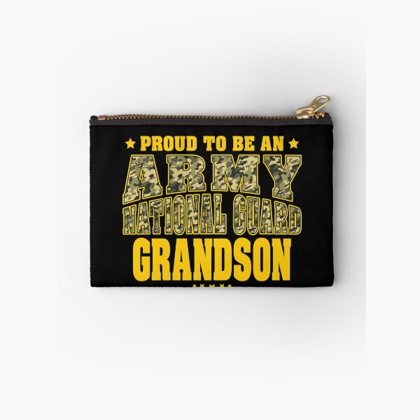 Item preview, Proud To Be An Army National Guard Grandson Military Camo Pullover Hoodie designed and sold by CadellShop.