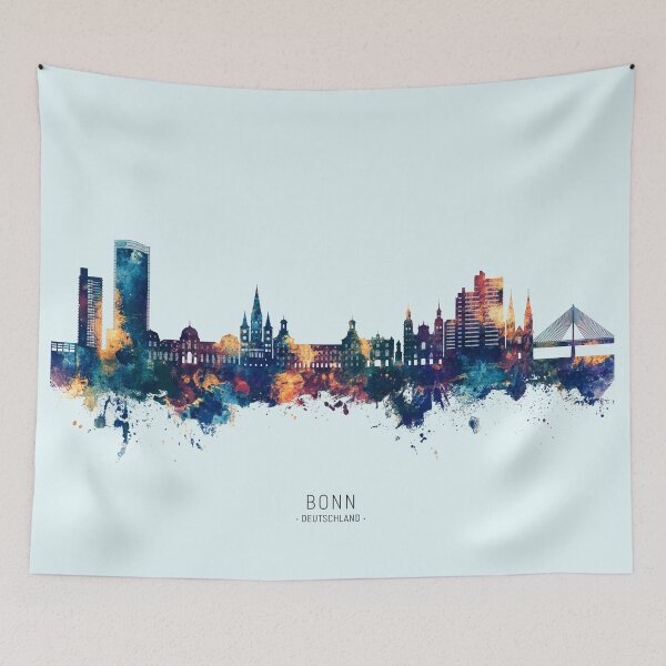 Item preview, Bonn Germany Skyline designed and sold by ArtPrints.