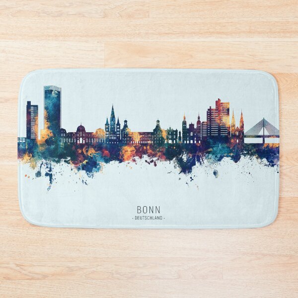Item preview, Bonn Germany Skyline designed and sold by ArtPrints.