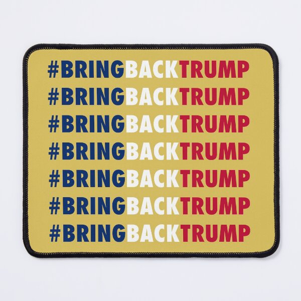 Item preview, Bring back Trump | #bringbacktrump designed and sold by Giovanni's Brown Quotes.