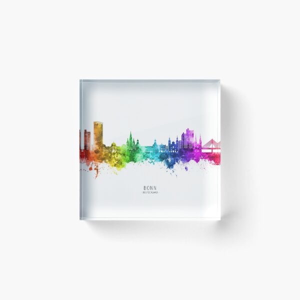 Item preview, Bonn Germany Skyline designed and sold by ArtPrints.