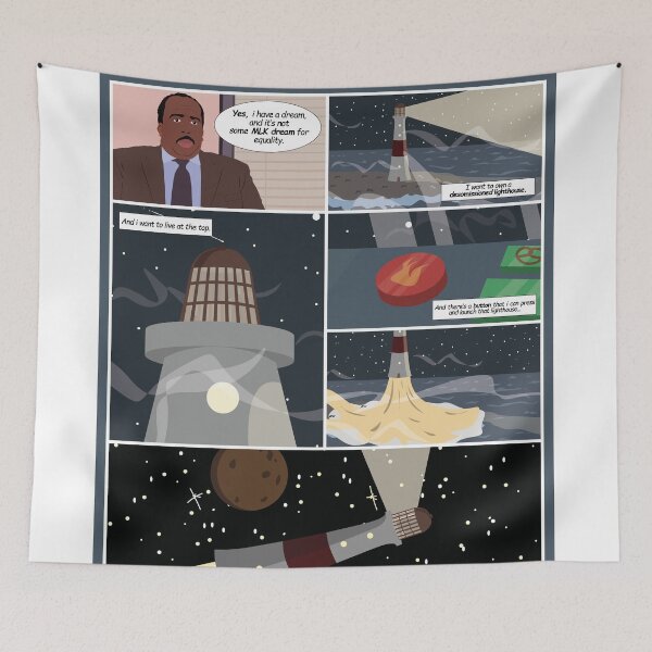 Item preview, The Office - Stanley Hudson's big dream designed and sold by Jonas M. Hansen.