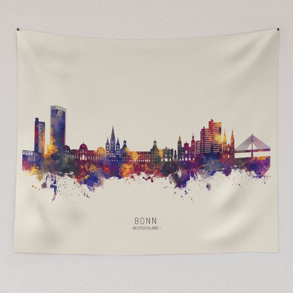 Item preview, Bonn Germany Skyline designed and sold by ArtPrints.