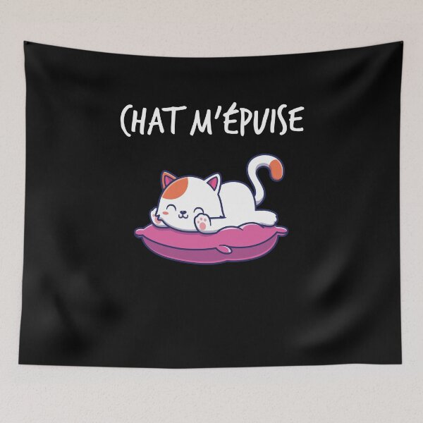 Item preview, Funny Cat Exhaust Me Kawaii Cat designed and sold by Catcrea.