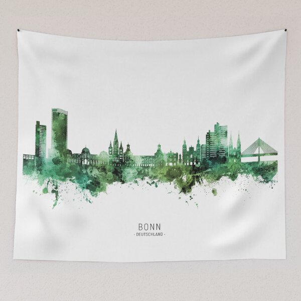Item preview, Bonn Germany Skyline designed and sold by ArtPrints.