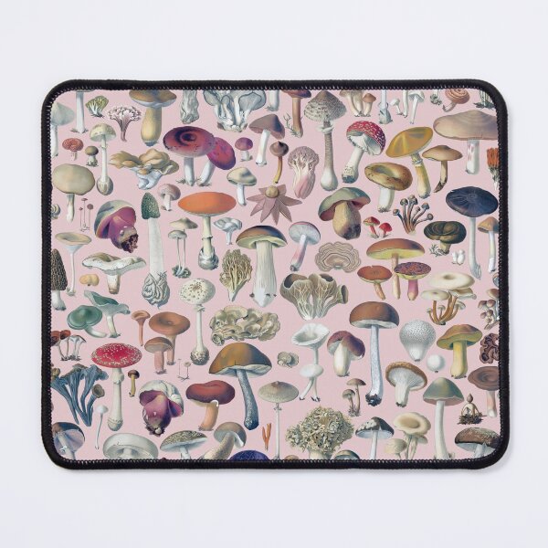 Item preview, Vintage mushrooms pattern designed and sold by martstudio.