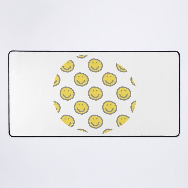 Item preview, Round of Happy Smiley Faces in Illuminating Yellow designed and sold by ellenhenry.