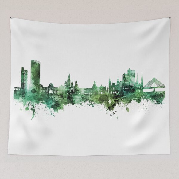 Item preview, Bonn Germany Skyline designed and sold by ArtPrints.