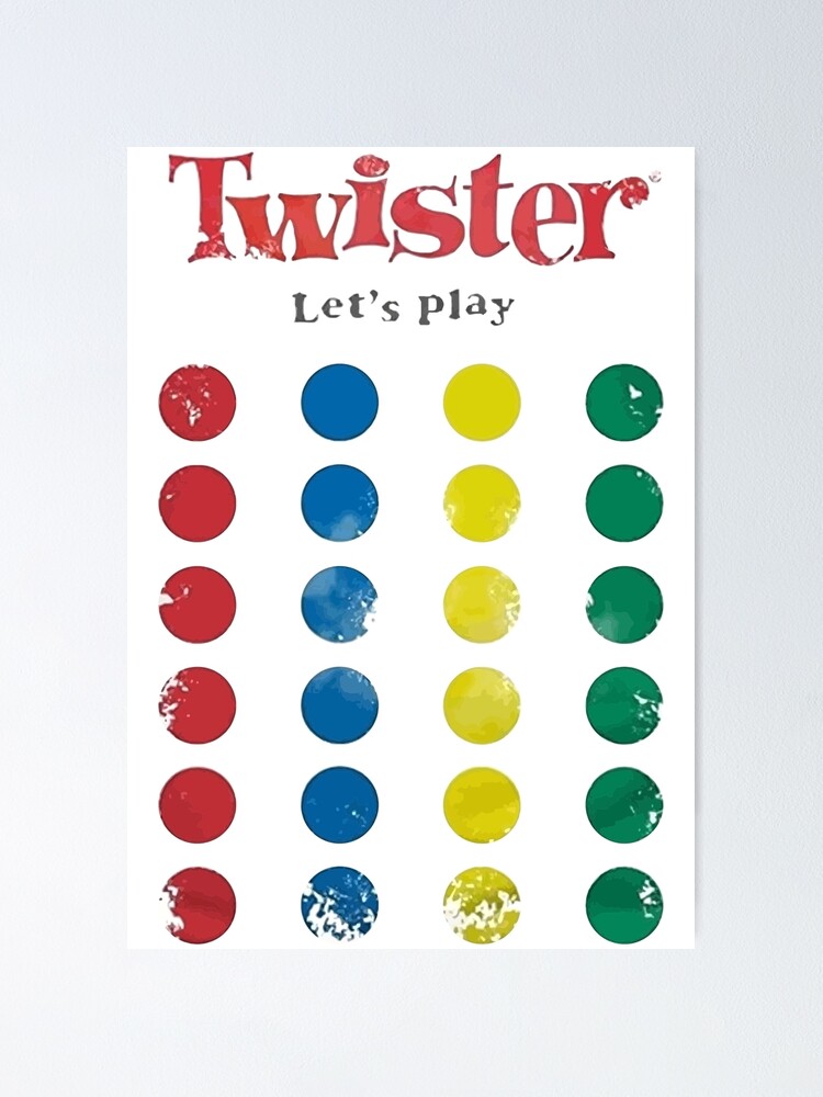 Mini Twister Game with Finger Socks