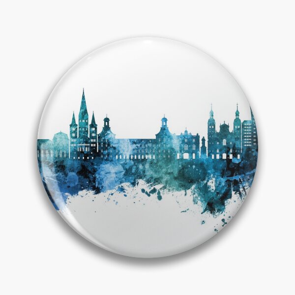 Item preview, Bonn Germany Skyline designed and sold by ArtPrints.