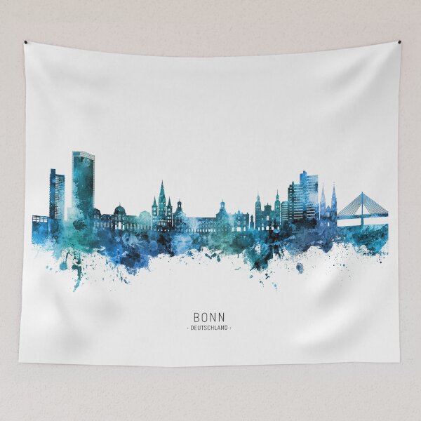 Item preview, Bonn Germany Skyline designed and sold by ArtPrints.