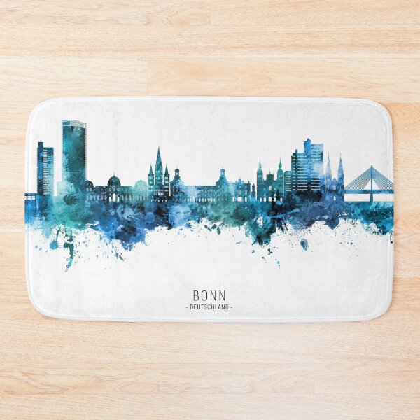 Item preview, Bonn Germany Skyline designed and sold by ArtPrints.
