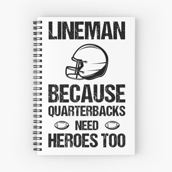 Item preview, Lineman Because Quarterbacks Need Heroes Too Football Lineman Cool Funny Gift Design designed and sold by oussamah99.