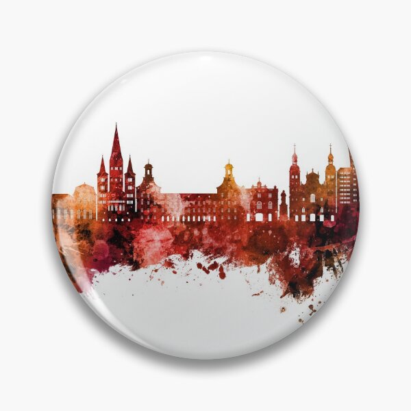Item preview, Bonn Germany Skyline designed and sold by ArtPrints.