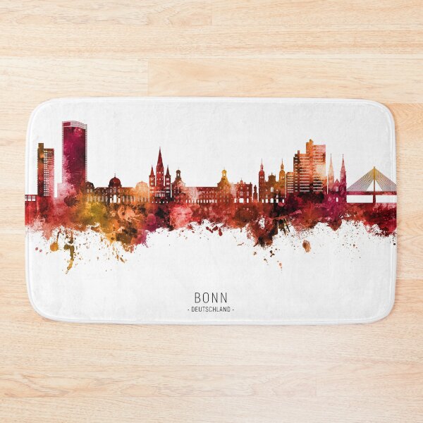 Item preview, Bonn Germany Skyline designed and sold by ArtPrints.