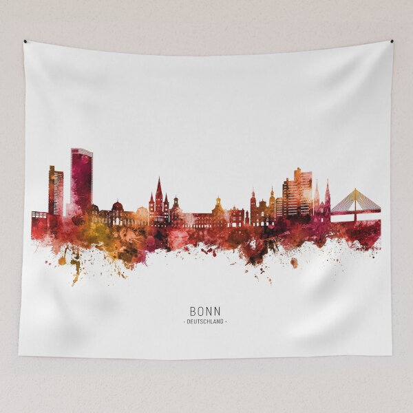 Item preview, Bonn Germany Skyline designed and sold by ArtPrints.