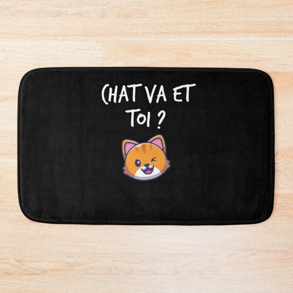 Aperçu de l'œuvre Humour Chat Va et Toi? Chat Kawaii créée et vendue par Catcrea.