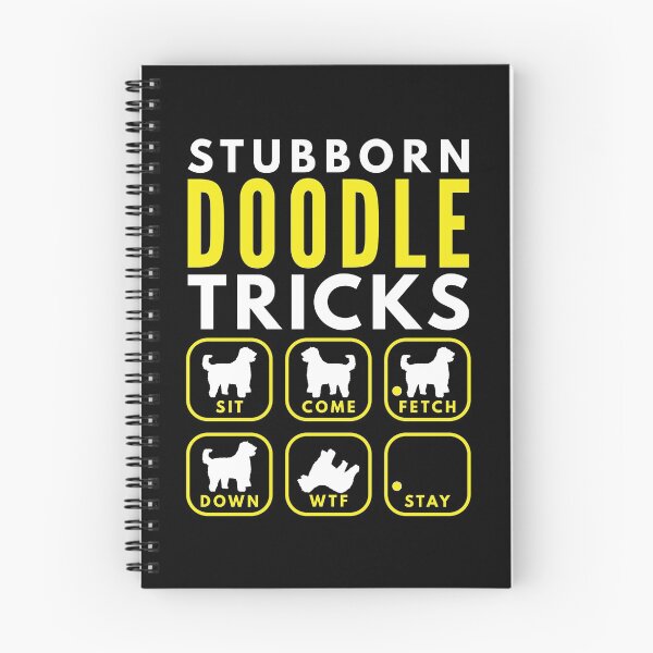 Aperçu de l'œuvre Stubborn Goldendoodle Tricks - Dog Training créée et vendue par DoggyStyles.