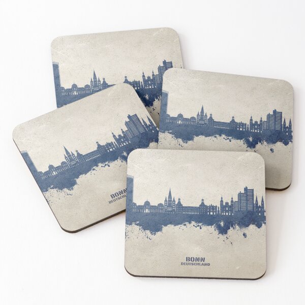 Item preview, Bonn Germany Skyline designed and sold by ArtPrints.