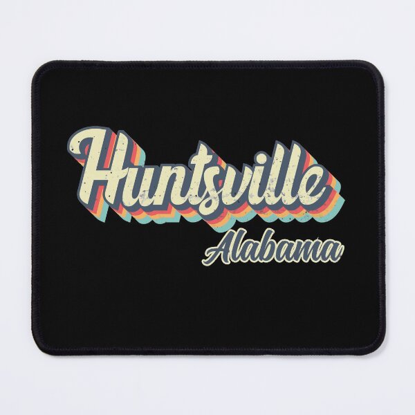 Item preview, Huntsville city Alabama Retro Vintage 70s rainbow designed and sold by Teelogic.