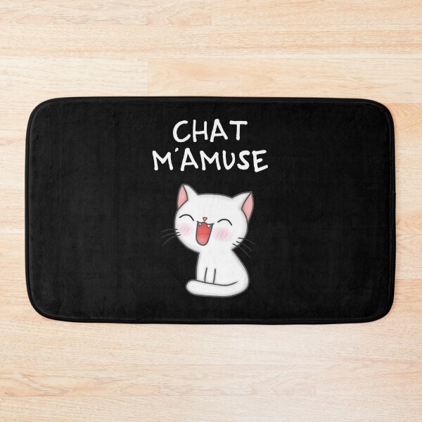 Aperçu de l'œuvre Humour Chat M'Amuse! Chat Kawaii créée et vendue par Catcrea.