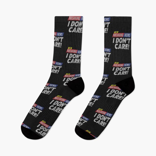 Item preview, Retro Vintage Breaking News I Don’t Care designed and sold by clothesy7.