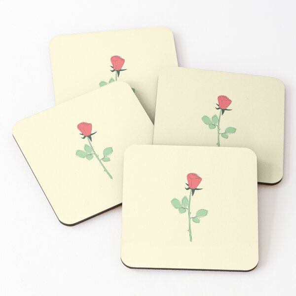 Item preview, Minimalist Rose Flower designed and sold by Minimalistetic.
