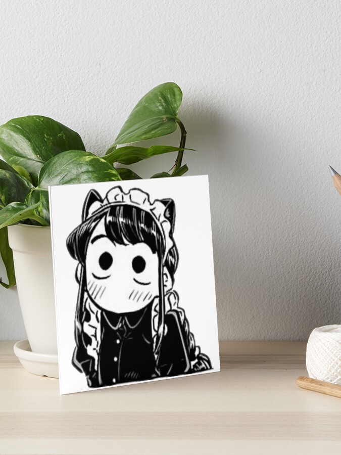 Blushing Komi-san Poster for Sale by PegShop