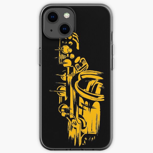 Saxophone Keywork iPhone Soft Case