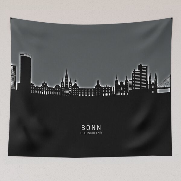 Item preview, Bonn Germany Skyline designed and sold by ArtPrints.