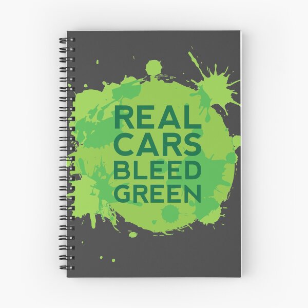 Item preview, Real Cars Bleed Green designed and sold by RamshackleOtter.