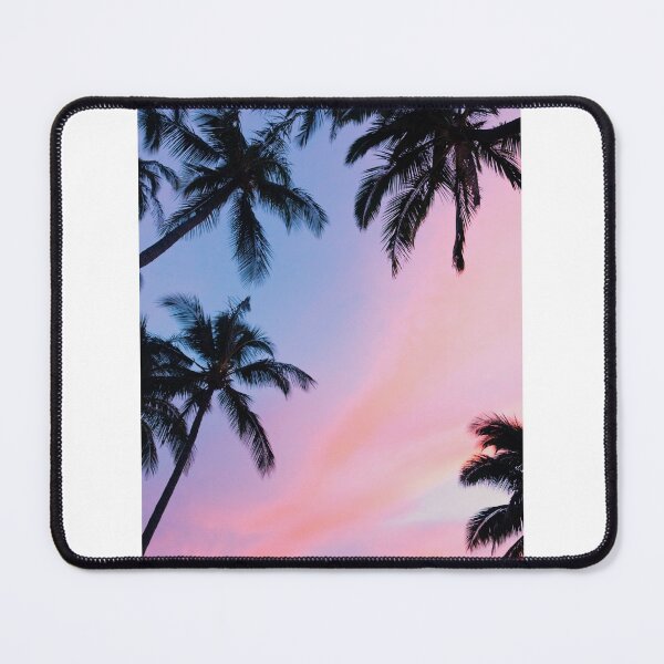 Item preview, Colorful Pink Blue Sky with Palm Trees designed and sold by AidenChen.