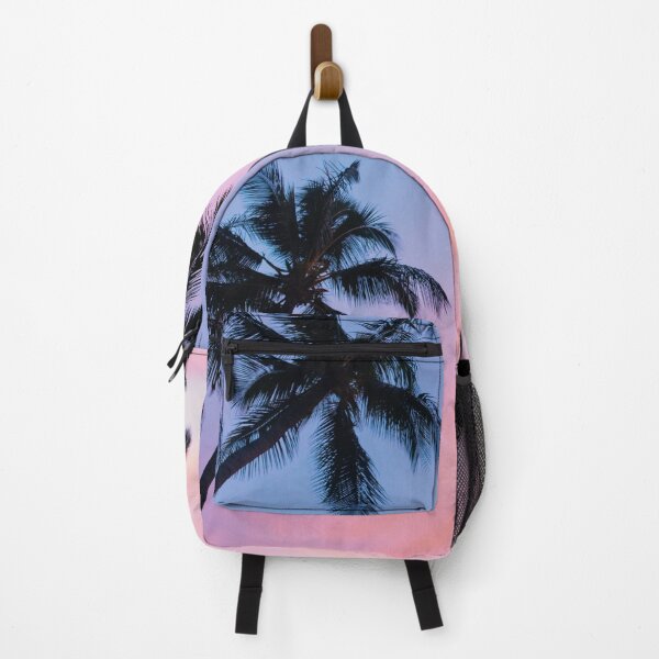 Item preview, Colorful Pink Blue Sky with Palm Trees designed and sold by AidenChen.
