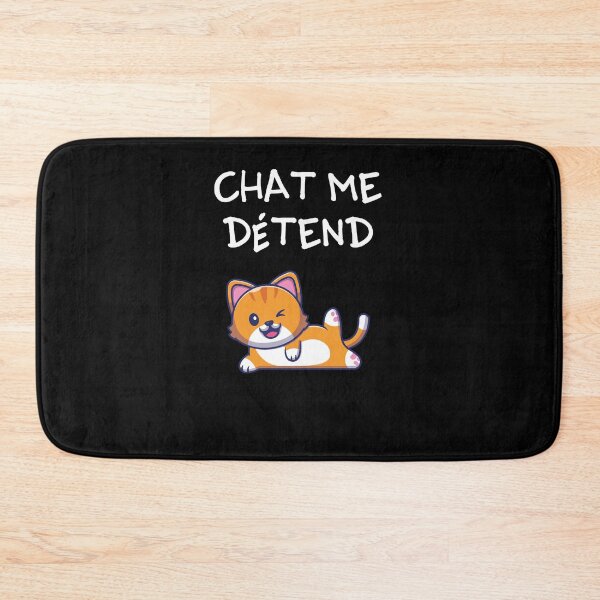 Aperçu de l'œuvre Humour Chat Me Détend ! Chat Kawaii créée et vendue par Catcrea.