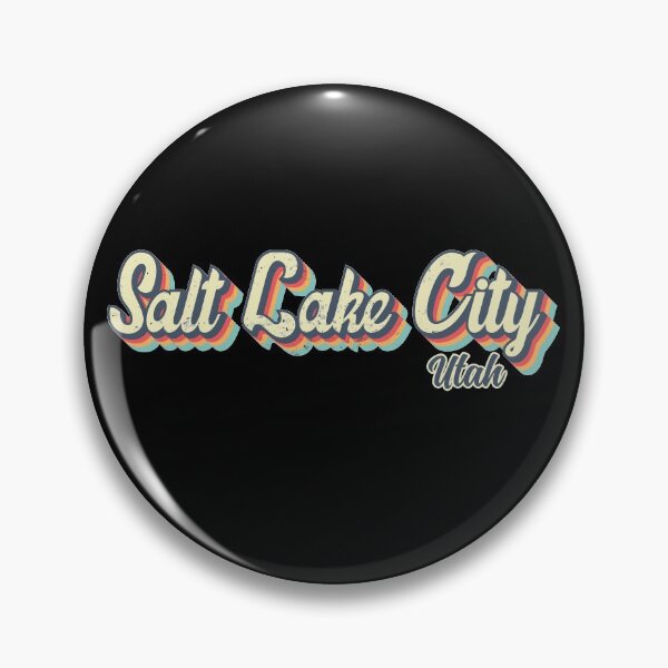 Item preview, Salt Lake City Utah Retro Vintage 70s rainbow designed and sold by Teelogic.