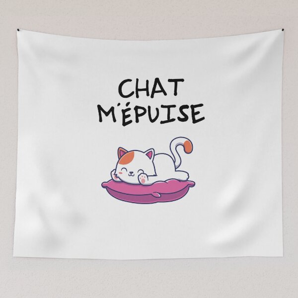 Item preview, Funny Cat Exhaust Me Kawaii Cat designed and sold by Catcrea.