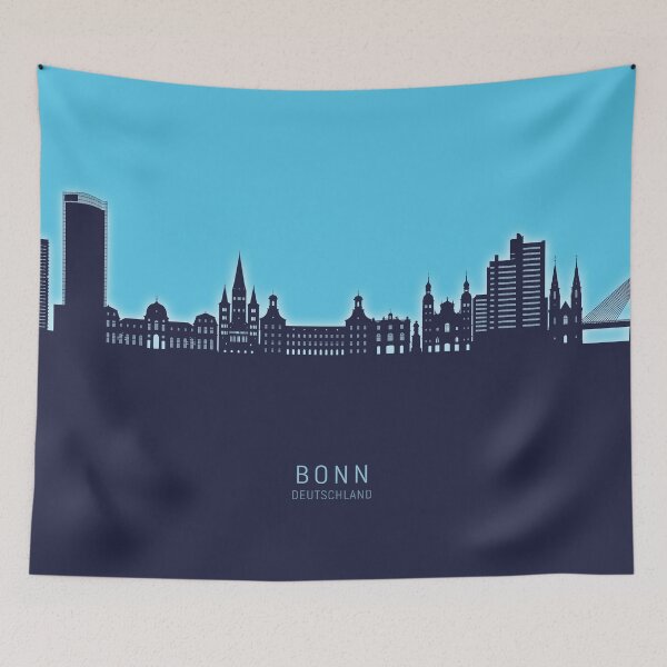 Item preview, Bonn Germany Skyline designed and sold by ArtPrints.
