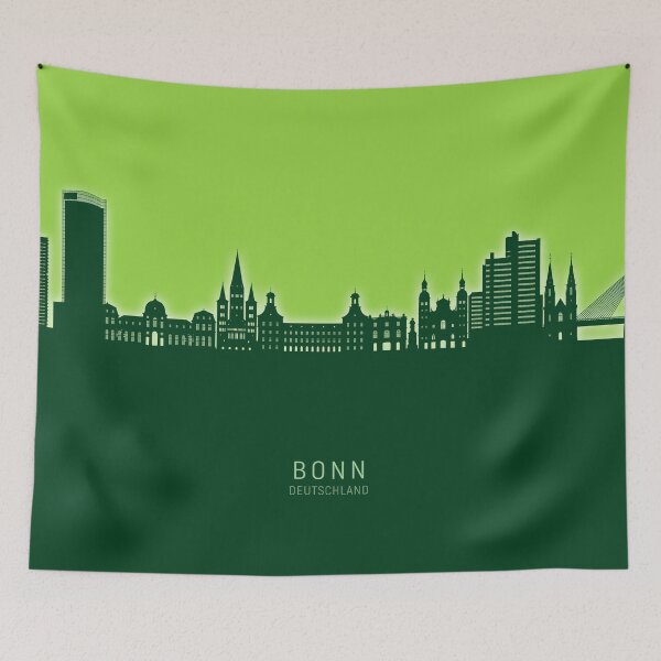 Item preview, Bonn Germany Skyline designed and sold by ArtPrints.