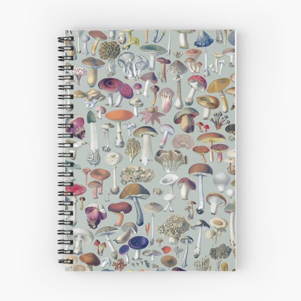 Item preview, Vintage mushrooms pattern - dusty green designed and sold by martstudio.