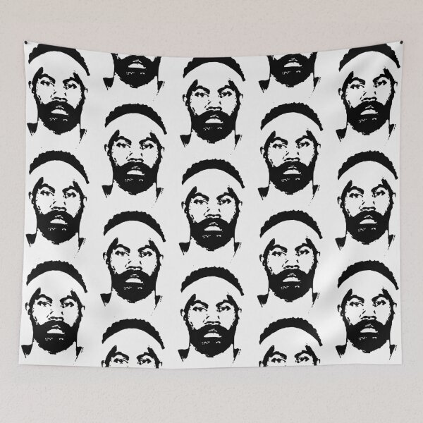 Item preview, Rasheed Wallace Fan Sheed Face UNC Blue North designed and sold by WinstoPerrin.