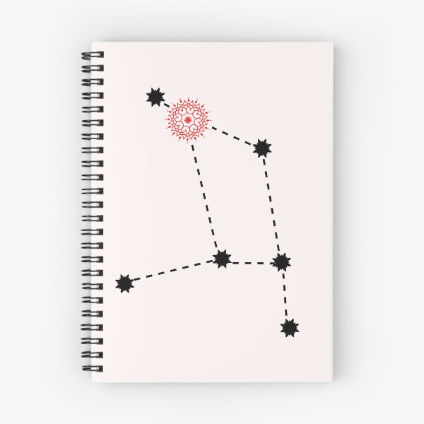 Item preview, Hasta Nakshatra Hindu Vedic Sidereal Astrology Constellation designed and sold by EndlessDoodles.