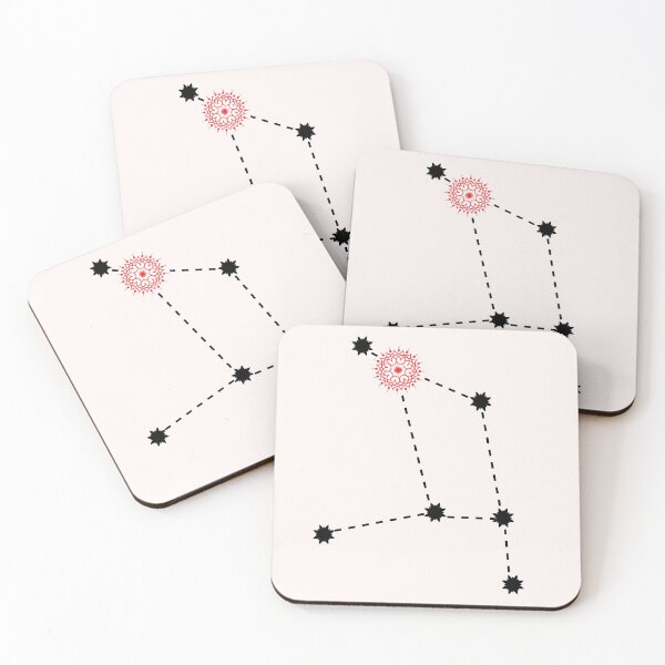 Item preview, Hasta Nakshatra Hindu Vedic Sidereal Astrology Constellation designed and sold by EndlessDoodles.