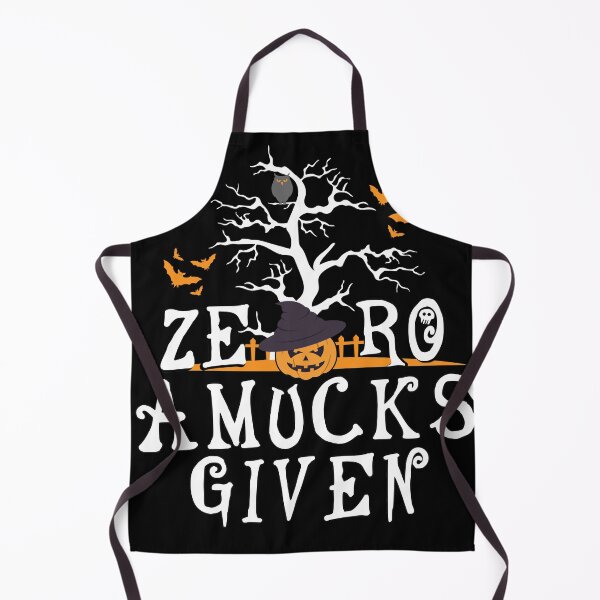 Item preview, Zero Amucks Given, Funny Amuck With Bat, pumpkin Halloween Witch designed and sold by Abdoumh.