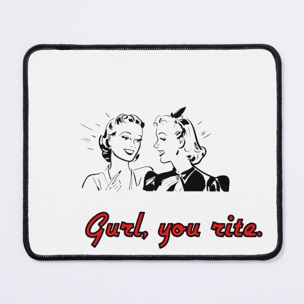Item preview, Retro Female Fashion Design Humor designed and sold by David Thibodeaux.