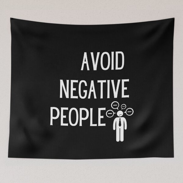 Item preview, Avoid Negative People designed and sold by MeaganMoo.