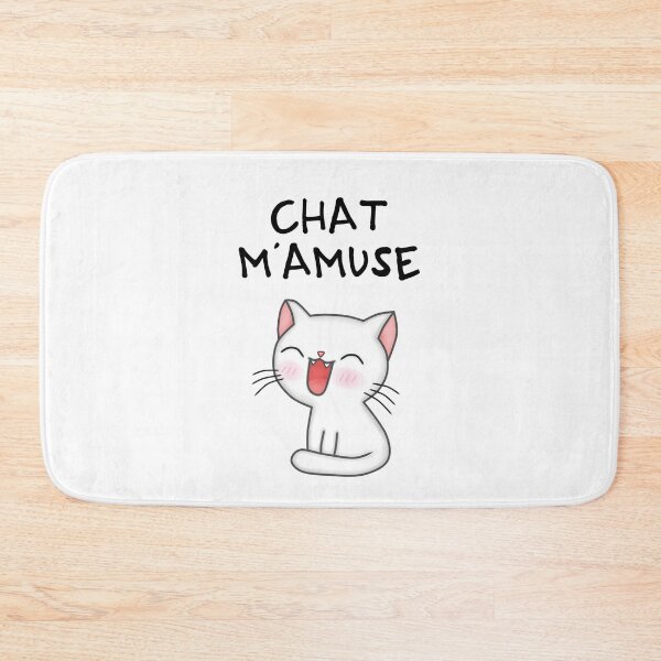 Aperçu de l'œuvre Humour Chat M'Amuse !Chat kawaii créée et vendue par Catcrea.