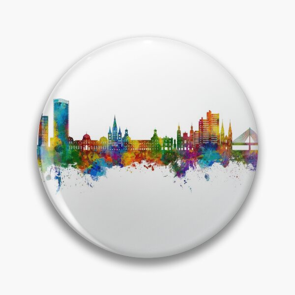Item preview, Bonn Germany Skyline designed and sold by ArtPrints.