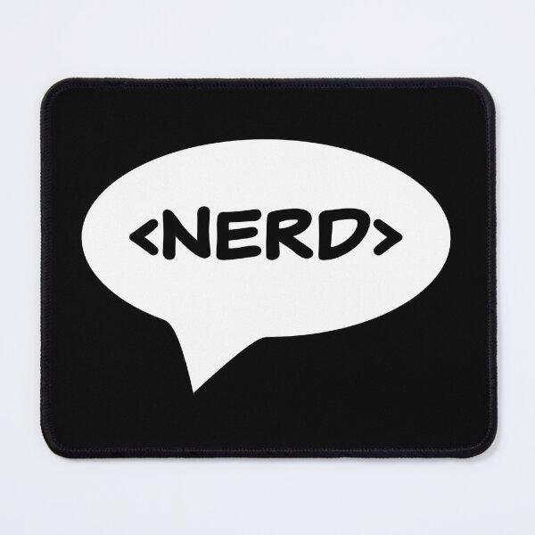Artikelvorschau, Nerd-Sprechblase entworfen und verkauft von depresident.